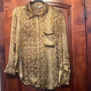 Mystery Button Down Blouse